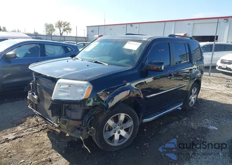 2014 Honda Pilot Touring из США, поврежденный, VIN 5FNYF4H98EB009338